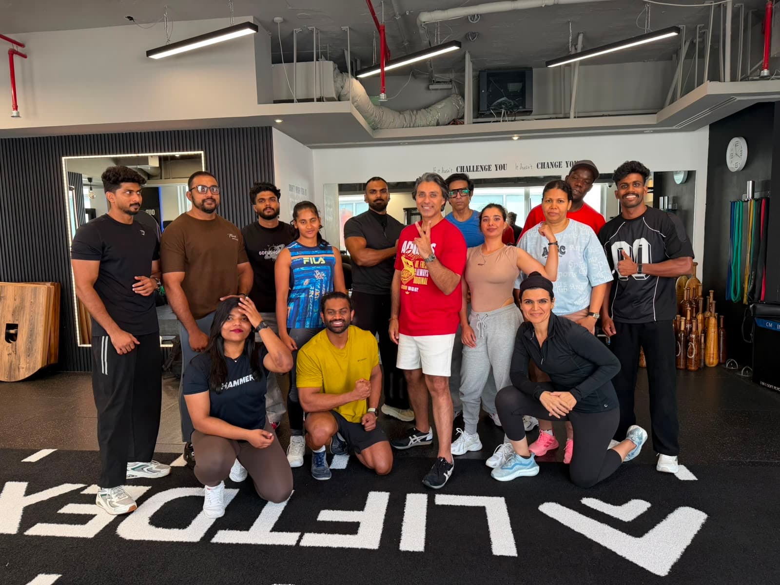 FSSA UAE learners and instructors gathered during practical training